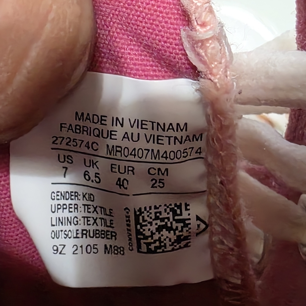 Converse High Top 'Not a  Chuck' Storm Pink Men's Size 7 Women's 9 - Picture 8 of 8